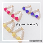 ♡プリティー リボン♡イヤリング ピアス キッズイヤリング
