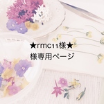 ★ rmc11様★専用ページ