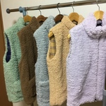 モコモコふわふわベストの5点
