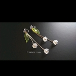 すずらん ノンホールピアス/イヤリング