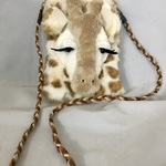 キリンのがま口財布と携帯入れ