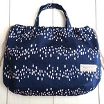 『きんちゃくbag』▼北欧テイスト/ミーティア（ネイビー)▼