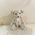 ＊cotton Plaid bear＊A