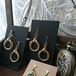 サークルが揺れる  ジャラジャラピアス