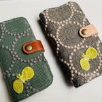 sさま◎ミナペルホネン  手帳型iPhoneケース