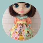レトロgirlワンピース&ニーハイストッキング♡orange
