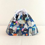 いろいろくまのお弁当袋　