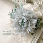 スカビオサとミニバラのコサージュ