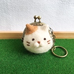 ネコさんがま口