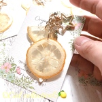 ジューシースライスレモンキーホルダー🍋