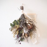 ✳︎一点限り✳︎Native dry flower swag#5✳︎洋書ペーパーおまけ付き✳︎
