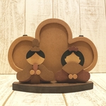 ひな祭り☆木製の雛人形☆おひなさま☆変わり雛