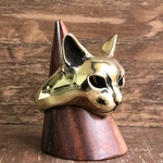 金色猫マスクリング