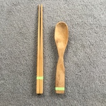 文雄おじさんのお箸とスプーン
