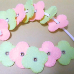 再30✩お花のひも通し