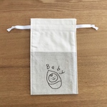 　へその緒　きんちゃく　　ピンク