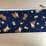 芝犬とレモンのペンケース