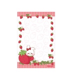 ちーうさメモ帳 LoveStrawberry
