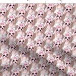 New 犬 犬柄 ヨーキーの可愛すぎるデザイン 輸入生地 生地