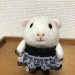 モルモットのぬいぐるみ✩.*˚白モル🐹