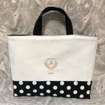 イニシャル お名前刺繍入り レッスンバック☆