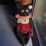 ソックキャット  ☆ あったかマフラーの黒猫ちゃん