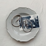 #072 streamlined earcuff【silver】