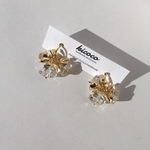 iceflower クリアピアス