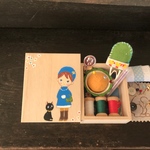 手のひらの裁縫箱「レトロでお出かけ」