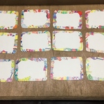 かわいいメッセージカードシール⑧②