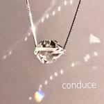 Herkimer diamond.ハーキマーダイヤモンドネックレス