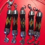 colorful hitched  horsehair 