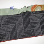 帯揚のような正絹仮紐（A）巾4㎝　オリジナル品(再販) 　半幅帯の帯揚げ　ベルト
