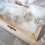 ◇耳飾り...mirror/apres la pluie