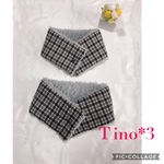 値下げ! 数量限定⭐️あったかウールの親子お揃いネックウォーマー＊チェック