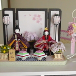 ちっさいひな飾り＊紅花