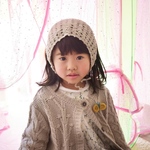松編みのバブーシュカ⋈for kids