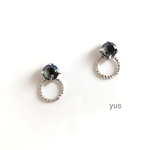 グレースワロ☆リングデザインピアス/イヤリング