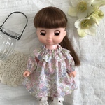 【完成品】フリルカラーのスモックワンピース