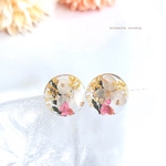 ピンク🌸フラワー、ピアス