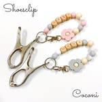 シューズクリップ ＊名前入り flower