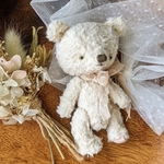 テディベア　クリーム　小さなくまさん　※pomkuma※