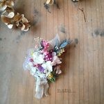 natural corsageコサージュドライフラワー