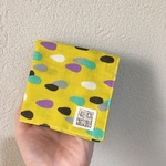 送料無料！◎Wガーゼハンカチ　北欧マスタード