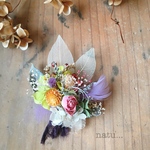 natural corsageコサージュ卒業式入学式