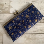 ⭐️星柄⭐️がま口シンプル長財布⭐️