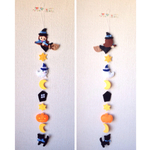 ハロウィンのつるし飾り