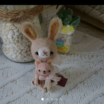 うさぎ ミニチュア ハンドメイド 困ったちゃん エクボちゃん ブライス お友達