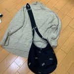 ミナペルホネン chouchoドロップショルダーバッグ