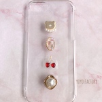 《受注生産》クマちゃんクッキー(ブラウン)のおしゃれなiphoneケース